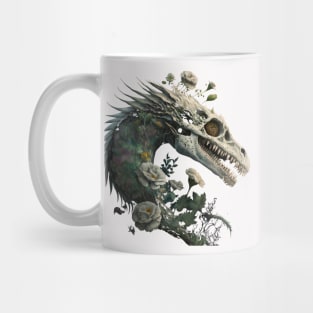 Dinosaur Skull Halloween Mug